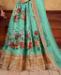 Picture of Graceful Green Lehenga Choli