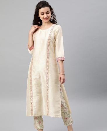 Picture of Beauteous Cream Kurtis & Tunic