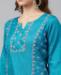 Picture of Charming Peacock Blue Kurtis & Tunic