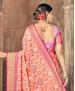 Picture of Bewitching Orange Casual Saree