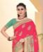 Picture of Shapely Pink Silk Saree