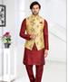 Picture of Graceful Maroon Kurtas