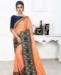 Picture of Splendid Light Orange Casual Saree