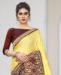 Picture of Stunning Light Yellow Casual Saree