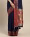 Picture of Magnificent Navy Blue Casual Saree