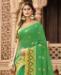 Picture of Alluring Green Casual Saree