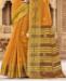 Picture of Comely Mustard Casual Saree