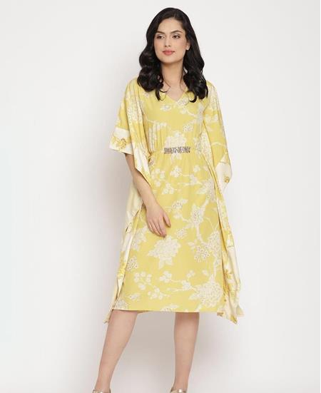 Picture of Charming Lime Green Kurtis & Tunic