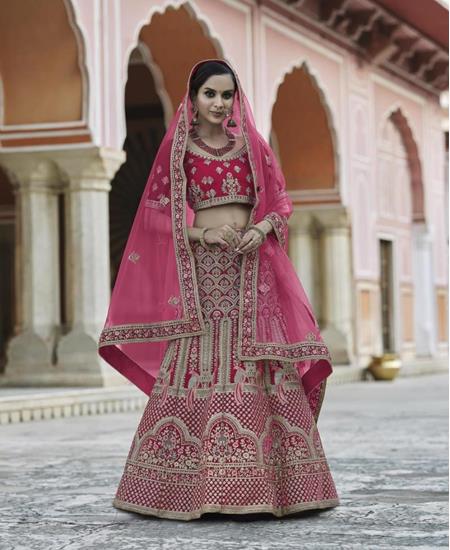 Picture of Beauteous Pink Lehenga Choli