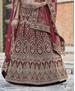 Picture of Exquisite Maroon Lehenga Choli