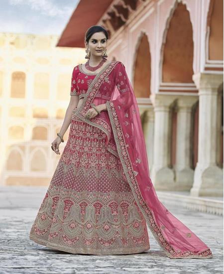 Picture of Beauteous Pink Lehenga Choli