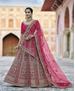 Picture of Comely Pink Lehenga Choli