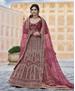 Picture of Sightly Maroon Lehenga Choli