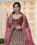 Picture of Sightly Maroon Lehenga Choli