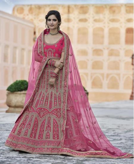 Picture of Magnificent Pink Lehenga Choli