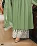 Picture of Pleasing Pista Straight Cut Salwar Kameez