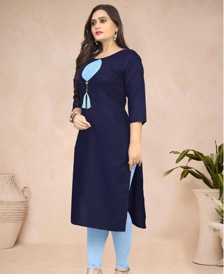 Picture of Well Formed Blue Kurtis & Tunic