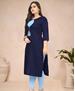 Picture of Well Formed Blue Kurtis & Tunic