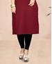 Picture of Excellent Maroon Kurtis & Tunic