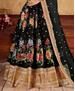 Picture of Sightly Black Lehenga Choli