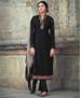 Picture of Ideal Black Straight Cut Salwar Kameez