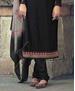 Picture of Ideal Black Straight Cut Salwar Kameez