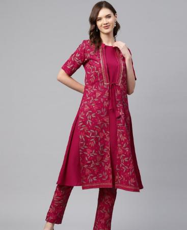 Picture of Bewitching Dark Pink Kurtis & Tunic