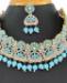 Picture of Statuesque Sky Blue Necklace Set