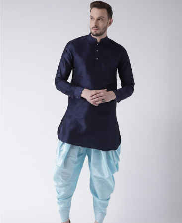 Picture of Ideal Navy Blue Kurtas