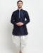 Picture of Shapely Navy Blue Kurtas