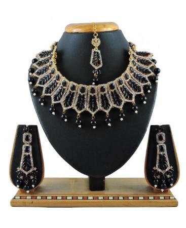 Picture of Pretty Black Necklace Set