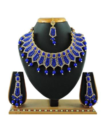 Picture of Delightful Blue Necklace Set