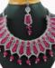 Picture of Admirable Rani Pink Necklace Set