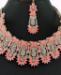 Picture of Stunning Rose Pink Necklace Set