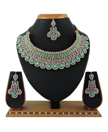 Picture of Appealing Mint Necklace Set