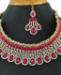 Picture of Graceful Rani Pink Necklace Set