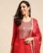 Picture of Fascinating Red Straight Cut Salwar Kameez