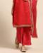 Picture of Fascinating Red Straight Cut Salwar Kameez