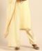 Picture of Excellent Cream Straight Cut Salwar Kameez