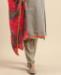 Picture of Exquisite Grey Straight Cut Salwar Kameez