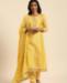 Picture of Enticing Yellow Straight Cut Salwar Kameez