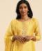 Picture of Enticing Yellow Straight Cut Salwar Kameez