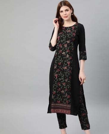 Picture of Alluring Black Kurtis & Tunic