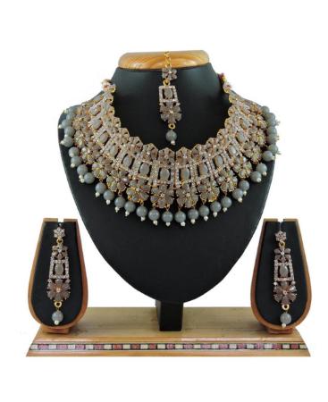 Picture of Enticing Grey Necklace Set