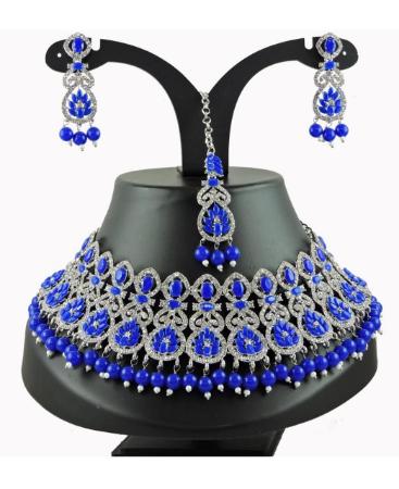 Picture of Lovely Blue Necklace Set