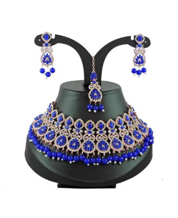 Picture of Bewitching Royal Blue Necklace Set