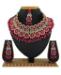 Picture of Excellent Rani Pink Necklace Set