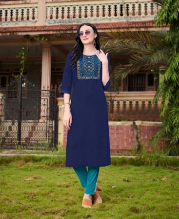 Picture of Appealing Blue Kurtis & Tunic