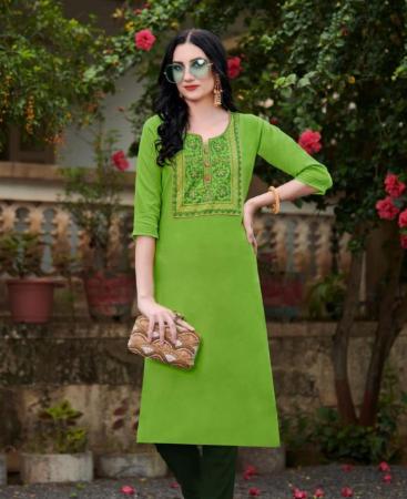 Picture of Amazing Green Kurtis & Tunic