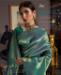 Picture of Good Looking Green Casual Saree